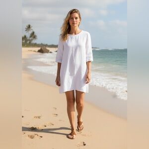 Tory Burch Miller Logo Sandals – Brown Leather